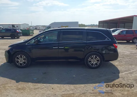 2013 Honda Odyssey Ex из США, поврежденный, VIN 5FNRL5H4XDB082054
